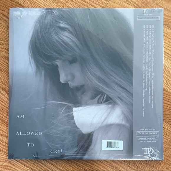 Taylor Swift Tortured Poets 2LP Vinyl Record [The Albatross] Smoke Gray SEALED - Picture 3 of 3